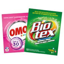 Omo of Biotex wasmiddel